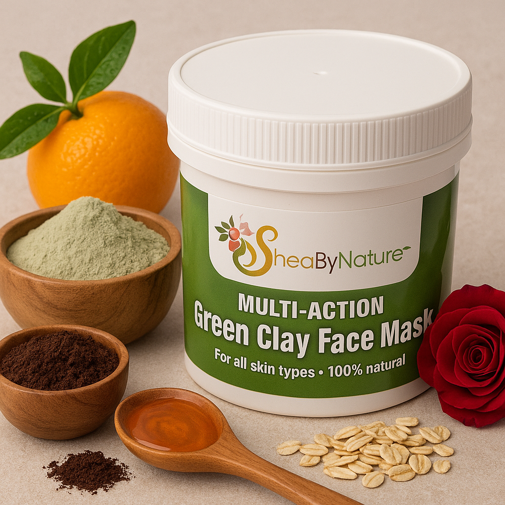 Discover the Magic of Our Green Clay Face Mask: Nature’s Detox for Radiant Skin