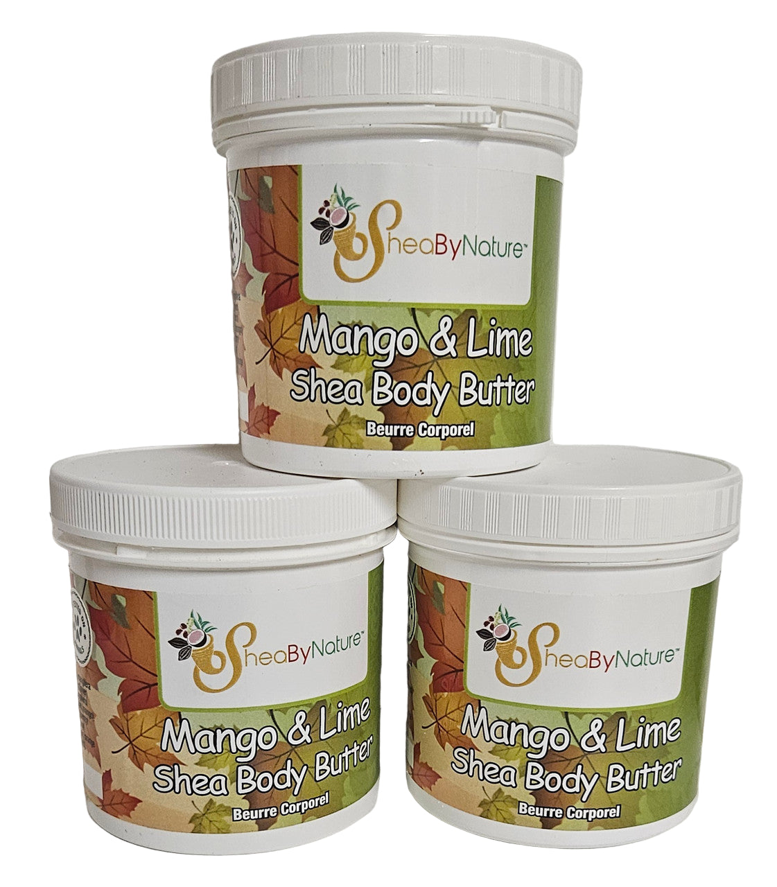 Mango and lime shea body butter from sheabynature