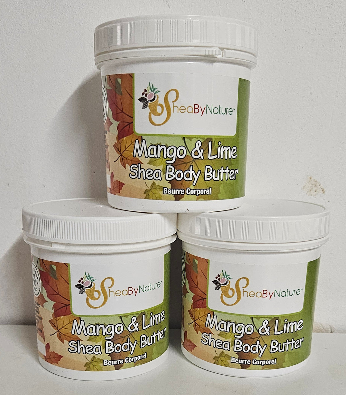 Mango and lime shea body butter from sheabynature