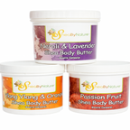 SheaByNature Body Butter Floral Fruity Trio (3 x 250ml)