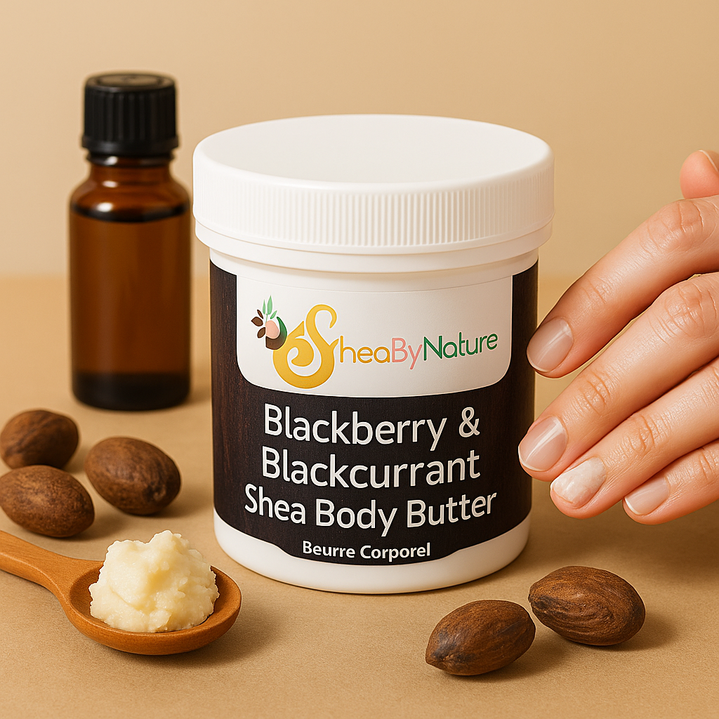 Wild Blackberry and Black Currant Body Butter for very Dry Skin. This butter is simply stunning. It smells so delicious.250g