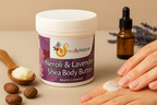 Sheabynature  Neroli and Lavender Body Butter with Unrefined Shea Butter, 100% Natural Oils -250g Tub -