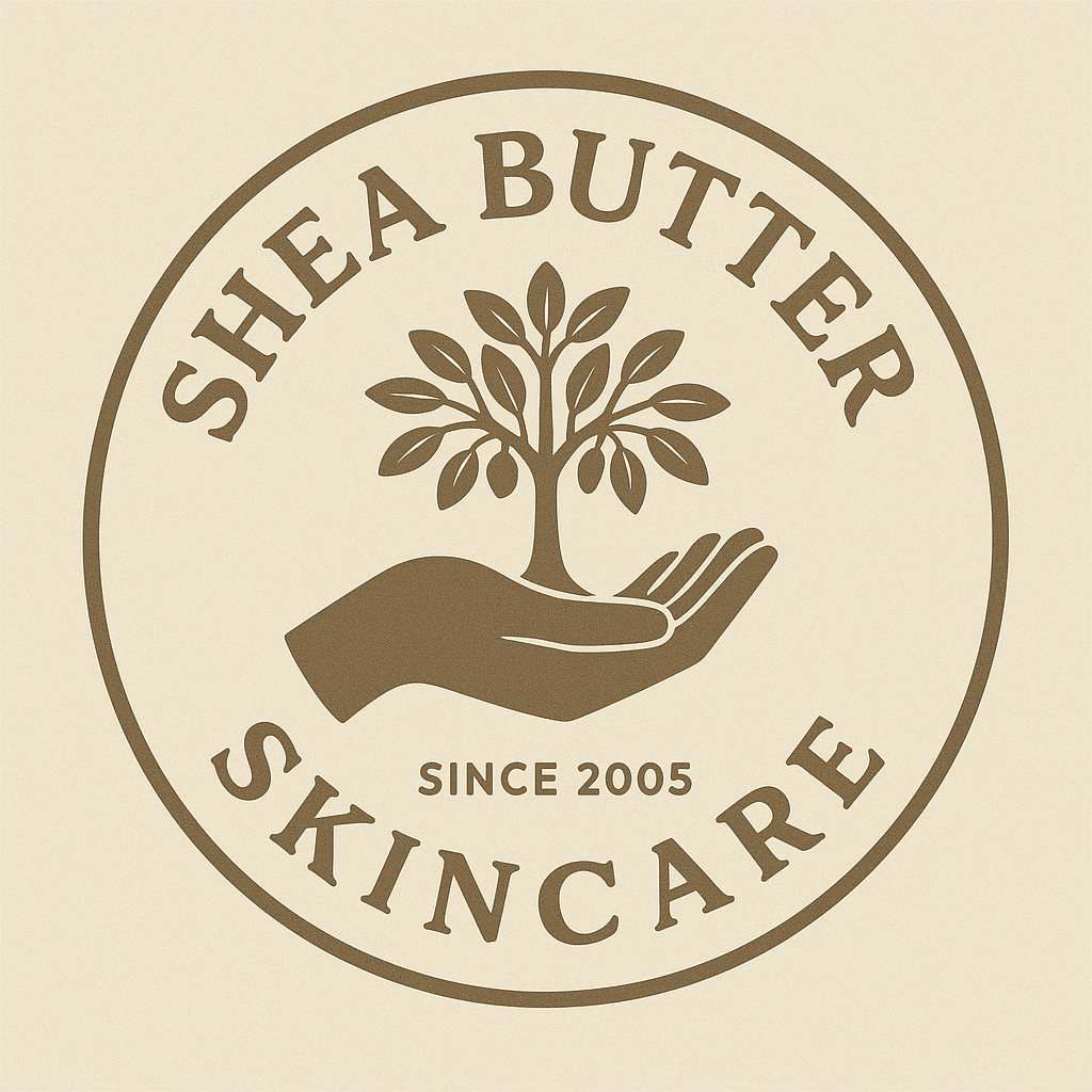 Vegan Shea Body Butter Gift Set – Lemongrass & Mandarin, Cedarwood & Patchouli, Coconut & Vanilla – African Fabric Gift Bag – 3 x 250ml