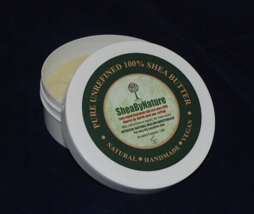 Pure Shea Butter Organic, Unrefined, Ethically Traded, 100% Hand crafted Intensive Moisturiser for Body, Scalp, Hair, Hands and Feet. 250g Aprox