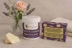 SheaByNature Natural Skincare Duo: Body Butter & Handmade Soap Combo