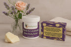 SheaByNature Natural Skincare Duo: Body Butter & Handmade Soap Combo