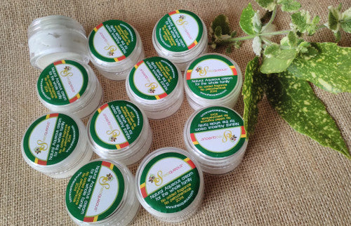 20ml Sheaqueous Body Lotion  with Organic Shea Butter, Almond Oil, cocoa butter, vitamin E. A natural aqueous butter for very dry skin, No added  Fragrance, for Sensitive Skin, Babies, Children, Eczema prone skin
