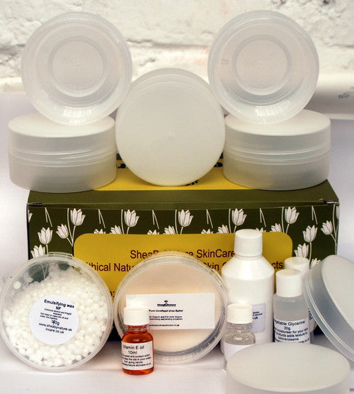 Natural Body Cream or Lotion Making Kit - Learn How to Make Your Own Natural Body Cream.