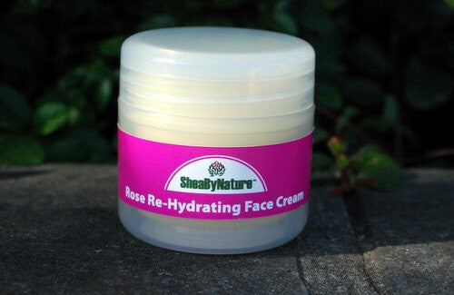 Rose Re-Hydration Face Cream with Shea Butter, Vegan Collagen, Rose Oil and Antioxidants (60ml)