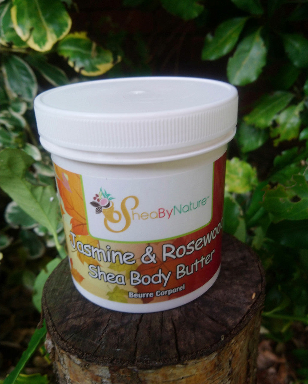 Sheabynature's Jasmine & Rosewood Body Butter with Organic Unrefined Fairly-traded Shea Butter, Cocoa butter and Vitamin E 250g e
