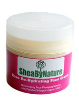 Rose Re-Hydration Face Cream with Shea Butter, Vegan Collagen, Rose Oil and Antioxidants (60ml)