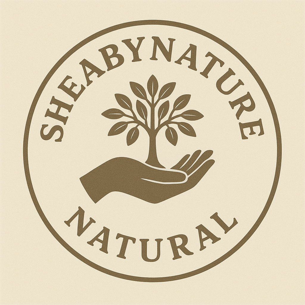Vegan Shea Body Butter Gift Set – Lemongrass & Mandarin, Cedarwood & Patchouli, Coconut & Vanilla – African Fabric Gift Bag – 3 x 250ml